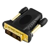 HDMI-DVI-D adapteris DELTACO Full HD 60Hz, paauksuotos jungtys, juodas / HDMI-11-K / R00100024