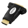 HDMI - DVI-D adapteris DELTACO paauksuotos jungtys, 1080p, juodas / HDMI-10-K / R00100020