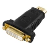 HDMI - DVI-D adapteris DELTACO paauksuotos jungtys, 1080p, juodas / HDMI-10-K / R00100020