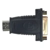 HDMI - DVI-D adapteris DELTACO paauksuotos jungtys, 1080p, juodas / HDMI-10-K / R00100020