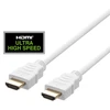 HDMI laidas DELTACO ULTRA High Speed, 48Gbps, 2m, eARC, QMS, 8K prie 60Hz, 4K prie 120Hz, baltas / HU-20A