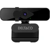 Internetinė kamera DELTACO, 2K QHD su 360° pasisukimu, pakreipiama aukštyn/žemyn, 2MP, juodas / W-200 / 1902913