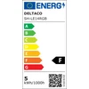 Išmanioji lemputė DELTACO SMART HOME LED, 3 vnt. pakuotėje, E14, WiFI 2.4GHz, 5W, 470lm, reguliuojama, 2700K-6500K, 220-240V, RGB / SH-LE14RGB-3P
