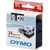 Juostelė DYMO D1 24mm x 7m, juoda ant balto / S0720930 53713