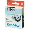 Juostelė DYMO D1 9mm x 7m, juoda ant balto / S0720680 40913