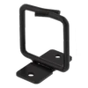 Kabelio žiedas vertikaliam tvirtinimui, 43x43mm, metalas DELTACO juodas / 19-11