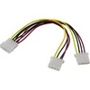 Kabelis DELTACO 4 pin, 2x4 pin / DEL-114