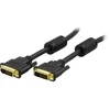 Goobay Kabelis DELTACO DVI dviguba jungtis, DVI-D, ha - ha, 2.0m / DVI-600A
