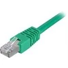 Kabelis DELTACO F / UTP Cat6, LSZH, 0,3 m, žalias / STP-603G