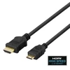 Kabelis DELTACO HDMI - mini HDMI, 4K UHD in 60Hz, 2m, juodas / HDMI-1026-K / 00100008