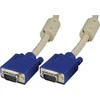 Kabelis DELTACO RGB HD 15ha-ha, 3m, pilkas / RGB-8A