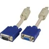 Kabelis DELTACO RGB HD 15ha-ho, 5m, pilkas / RGB-6B