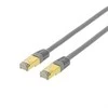Kabelis DELTACO S / FTP, Cat7, 0,5m, pilka / STP-70