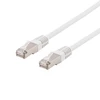 Kabelis DELTACO U/FTP Cat6a, LSZH, 0,3m, baltas / STP-603VAU