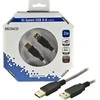 Kabelis DELTACO USB 2.0 "A-A", 2.0m, baltas-juodas / USB2-8-K