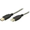 Kabelis DELTACO USB 2.0 "A-A", 2.0m, baltas-juodas / USB2-8-K
