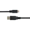 Kabelis DELTACO USB 2.0 Micro B, 2.4A, 2m juodas / USB-302S-K / R00140009