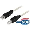 Kabelis DELTACO USB 2.0, A tipo kištukas - B tipo kištukas 0,5 m / USB-205