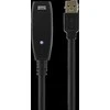 Kabelis DELTACO USB 3.0, 2m, juodas / USB3-1000