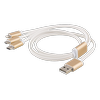 EPZI USB-MULTI10 Kabelis USB-A / USB-C, Lightning, Micro USB
