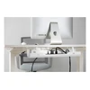 Kabelių valdymo kanalas po stalu DELTACO OFFICE atviras dizainas, 600 x 135 x 108 mm, baltas / DELO-0209