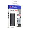 Išorinis kietasis diskas SSD Verbatim Vx500 480GB, USB 3.1, Gen 2, pilkas / V47443