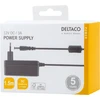 Kintamosios srovės adapteris DELTACO 100-240 V AC 50/60 Hz iki 12 V DC, 3 A, 1.5 m, juodas / PS12-30B