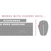 Klaviatūra Cherry KC 6000 SLIM FOR MAC, US, sidabrinė / TB-661-US