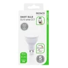 LED lempa DELTACO SMART HOME GU10, WiFI 2.4GHz, 5W, 470lm, 2700K-6500K, 220-240V, balta / SH-LGU10W