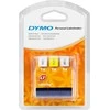LetraTag, paketas su trimismis juostomis (baltas, geltonas, sidabrinis) DYMO / S0721800