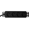Maitinimo panelė 10 Toten, 1,8m, juoda / 10-33PDU4