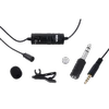 Mikrofonas BOYA 65-18000 HZ, 6.3 mm stereo adapteris, juodas / BY-M1 / BOYA10003
