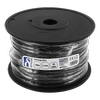 Wentronic Modulio kabelis, 6P, ritininis, 100 m DELTACO juodas / MD-15S
