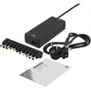 NB maitinimo šaltinis DELTACO 120W, 15-20V, 11 antgalių, USB / SMP-120WD
