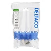 Neapsaugotas tinklo lizdas, UTP 2xRJ45, Cat6 DELTACO balta / VR-219