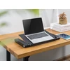 Nešiojamojo kompiuterio stovas DELTACO OFFICE mobilus, reguliuojamo aukščio, juodas / DELO-0305
