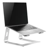 Nešiojamiesiems kompiuterio stovas DELTACO OFFICE skirtas 11-17" įreng, aliuminis, 14 cm aukštis, sidabrinis / ARM-0531
