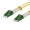 Optinis kabelis DELTACO LC - LC, duplex, singlemode, APC, 9/125, 3m / LCLC-3S-APC