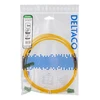 Optinis kabelis DELTACO LC - LC, duplex, singlemode, APC, 9/125, 3m / LCLC-3S-APC