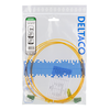 Optinis kabelis DELTACO LC - LC, duplex, singlemode, APC, 9/125, 2m / LCLC-2S-APC