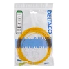 Optinis kabelis DELTACO OS2, LC - LC, simplex, singlemode, UPC, 9/125, 10m / LCLC-10S-SI