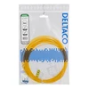 Optinis kabelis DELTACO OS2, LC - LC, simplex, onemode, UPC, 9/125, 6m / LCLC-6S-SI
