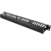 Panelė kabelis DELTACO 19 ", 1U, juoda / 19-24