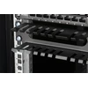 Panelė kabelis DELTACO 19 ", 1U, juoda / 19-24