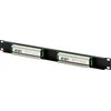 Deltaco Patch UTP panelė 19" 16xRJ45, Cat6, UTP, 1U, 10Gbps / PAN-102