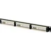 Deltaco Patch UTP 1U, 19" metalinė panelė 24xRJ45, Cat6 / PAN-108