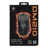 Pelė DELTACO GAMING su laidu, 6400 DPI, RGB, USB, juoda / GAM-108