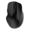 Pelė DELTACO OFFICE bevielė, ergonomiška, 1x AA, juoda / MS-802