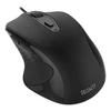 Pelė DELTACO OFFICE su laidu, ergonomiška, tyli, juoda / MS-801