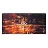 Pelės kilimėlis DELTACO GAMING XXL, 1200x600x4mm, juodas su abstrakčiu piešiniu / GAM-099